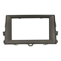 Moldura 2 Din Cinza Corolla 2009 2010 2011 2012 2013 2014