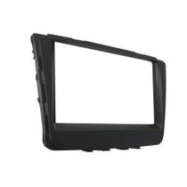 Moldura 2 Din Creta 2017 à 2021 Preta Painel Central Multimidia 6.2 e 7 Polegadas Mp5 Som