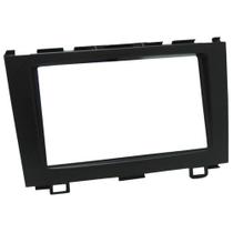 Moldura 2 Din Crv 2007 à 2011 Preta Painel Central Mp5 Multimídia Dvd Expex Epx 470