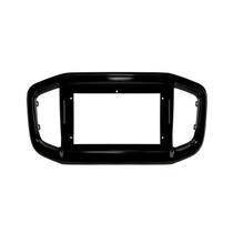 Moldura 2 Din Fiamon 9 Polegadas Fiat Strada Fiorino Mobi 2026+ Peugeot Partner Rapid 2021 Black Piano