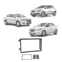 Moldura 2 din Fiamon Chevrolet Onix 7" polegadas Grafite