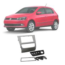 Moldura 2 din Fiamon Volkswagen Gol 7" polegadas Grafite
