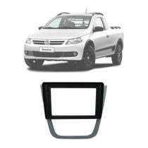 Moldura 2 din Fiamon Volkswagen Saveiro Grafite 9" Polegadas