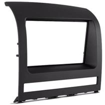 Moldura 2 Din Fiat Idea 2005 à 2010 Preta Painel Central Multimidia 6.2 e 7 Polegadas Mp5 Som