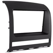 Moldura 2 Din Fiat Idea 2005 à 2010 Preta Painel Central Multimidia 6.2 e 7 Polegadas Mp5 Som