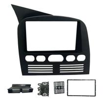 Moldura 2 Din Fiat Palio, Siena, Strada, Weekend G1 - 1996 à 2003 - Preto - Fiamon - 5966 Moldura 2 Din Fiat Palio, Siena, Strada, Weekend G1 - 1996 à 2003 - Preto - Fiamon - 5966