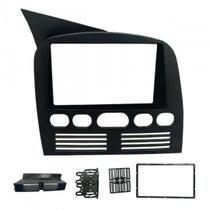 Moldura 2 Din Fiat Palio, Siena, Strada, Weekend G1 1996 à 2003 Preto Fosco Fiamon