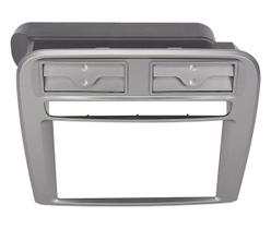 MOLDURA 2 DIN FIAT PUNTO (2005 até 2009) PRATA - JAPONÊS/CHINÊS