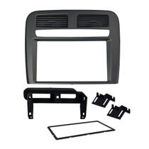 Moldura 2 Din Fiat Punto 2008 2009 2010 2011 2012 - Grafite Moldura 2 Din Fiat Punto 2008 2009 2010 2011 2012 - Grafite