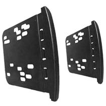 Moldura 2 Din Ford Ka 2008 à 2012 Preta Painel Central Multimidia 6.2 e 7 Polegadas Mp5 Som