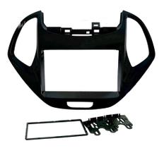Moldura 2 Din Ford Ka e Ka+ 18/21 Black Piano (Padrão Japonês/Chinês) - (4072) Moldura 2 Din Ford Ka e Ka+ 18/21 Black Piano (Padrão Japonês/Chinês) - (4072)
