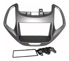 Moldura 2 Din Ford Ka / Ka+ 2018, 2019 - Cinza Moldura 2 Din Ford Ka / Ka+ 2018, 2019 - Cinza