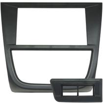 Moldura 2 Din Gol Saveiro Voyage G5 2009 à 2012 Preta Painel Central Multimidia Mp5 Expex Epx 079