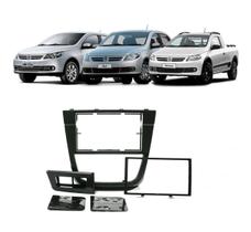 Moldura 2 Din Gol/Saveiro/Voyage G5 Preto EPX079