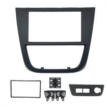 Moldura 2 Din Gol Voyage Saveiro G5 2009 2010 2011 2012 Preta Fiamon