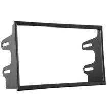 Moldura 2 Din Golf 1999 à 2013 Preta Painel Central Multimidia 7 Polegadas Mp5 Som