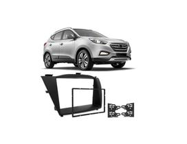 Moldura 2 Din Hyundai IX 35 2010 à 2018 - Preta - 3160 Moldura 2 Din Hyundai IX 35 2010 à 2018 - Preta - 3160