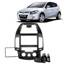 Moldura 2 Din I30 Ar Analógico 2008 à 2012 espaço Porta Treco Preta Painel Multimidia 6.2 7 Polegada