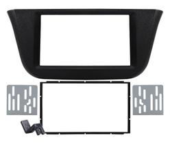 Moldura 2 din iveco daily (2014/...) preto - chinês e japonês Moldura 2 din iveco daily (2014/...) preto - chinês e japonês