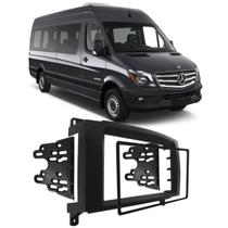 Moldura 2 Din Mercedes Bens Sprinter 2008 A 2019 - Preta Moldura 2 Din Mercedes Bens Sprinter 2008 A 2019 - Preta