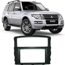 Moldura 2 Din Mitsubishi PAJERO FULL PRETA 2DIN JP/CH 2010 2011 2012 2013 EPX 329