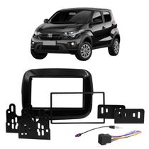 Moldura 2 Din Mobi 2016 à 2025 Black Piano Painel Central Multimidia Mp5 Som Expex Novum Epx Ft-549