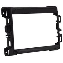 Moldura 2 Din Mobi 2016 à 2025 com Som Original Preto Fosco Painel Multimidia 6.2 e 7 Polegadas Mp5