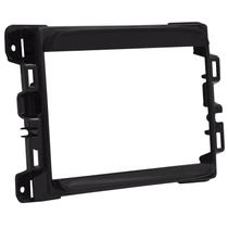 Moldura 2 Din Mobi 2016 à 2025 com Som Original Preto Fosco Painel Multimidia 6.2 e 7 Polegadas Mp5