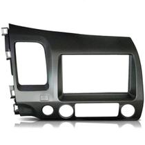 Moldura 2 Din New Civic 2006 à 2011 Grafite Painel Central Multimidia 6.2 e 7 Polegadas Mp5 Som Moldura 2 Din New Civic 2006 à 2011 Grafite Painel Central Multimidia 6.2 e 7 Polegadas Mp5 Som