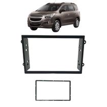 Moldura 2 Din Onix Cobalt Spin Prisma 2013 A 2019 Preto Moldura 2 Din Onix Cobalt Spin Prisma 2013 A 2019 Preto