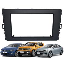 Moldura 2 Din Painel Volkswagen Virtus / Novo Polo / T-Cross Fiamon