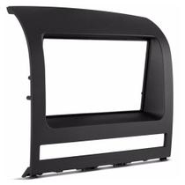 Moldura 2 Din Palio 2004 à 2011 Strada Siena Idea Preta Painel Central Multimidia 6.2 e 7 Polegadas