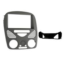 Moldura 2 Din Palio G2, Siena Fire, Strada 1.4 Fire s/ Ar 02/14 - Fiamon - Prata Moldura 2 Din Palio G2, Siena Fire, Strada 1.4 Fire s/ Ar 02/14 - Fiamon - Prata