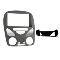 Moldura 2 Din Palio G2, Siena Fire, Strada 1.4 Fire s/ Ar 02/14 - Fiamon - Prata Moldura 2 Din Palio G2, Siena Fire, Strada 1.4 Fire s/ Ar 02/14 - Fiamon - Prata