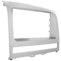 Moldura 2 Din Palio Strada Siena 2005 à 2011 Prata Painel Central Multimidia 6.2 e 7 Polegadas Mp5