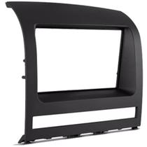 Moldura 2 Din Palio Strada Siena 2005 à 2011 Preta Painel Central Multimidia 6.2 e 7 Polegadas Mp5