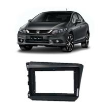 Moldura 2 din Preta Honda Civic 2012 a 2016 9 Polegadas EPX9HO004