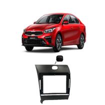 Moldura 2 din Preta Kia Cerato 2013 a 2020 9 Polegadas EPX9KI001