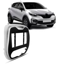 Moldura 2 Din Renault Captur 8 e 9 Pol Pioneer Black Piano