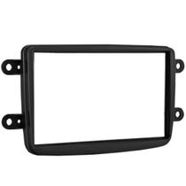 Moldura 2 Din Sandero 2012 à 2017 Preta Painel Central Multimidia 7 Polegadas Mp5 Som Moldura 2 Din Sandero 2012 à 2017 Preta Painel Central Multimidia 7 Polegadas Mp5 Som