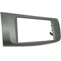 Moldura 2 Din Sentra 2014 à 2018 Grafite Painel Central Multimidia 6.2 e 7 Polegadas Mp5 Som