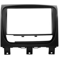 Moldura 2 Din Siena EL (painel novo) 2013 à 2020 Preta Painel Central Multimidia 6.2 e 7 Polegadas