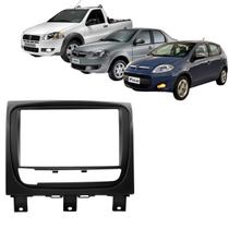 Moldura 2 Din Strada Adventure Trekking Working 2013 à 2020 Preta Painel Multimidia 6.2 e 7 Polegada