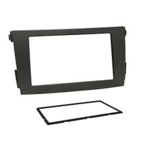 Moldura 2 Din Toyota Corolla 2008 A 2013 - Grafite