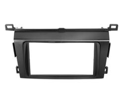 MOLDURA 2 DIN TOYOTA RAV4 (2013 até 2017) PRETA - JAPONÊS/CHINÊS MOLDURA 2 DIN TOYOTA RAV4 (2013 até 2017) PRETA - JAPONÊS/CHINÊS