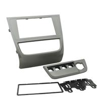 Moldura 2 Din Volks Gol, Voyage, Saveiro, G6 - Grafite