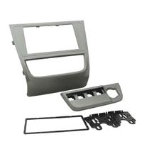 Moldura 2 Din Volks Gol, Voyage, Saveiro, G6 - Grafite