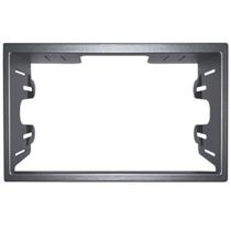 Moldura 2 Din VwPolo/Golf/Fox/Ecosport/Fiesta/Bora Prata