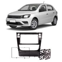 Moldura 2DIN 7 Polegadas Cor Black Piano Padrão JP/CH Gol G6 /Saveiro/ 2013~2016 Expex - EPX 324