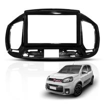 Moldura 2din Central Multimídia 7 Pol Fiat Uno 2015 até 2021